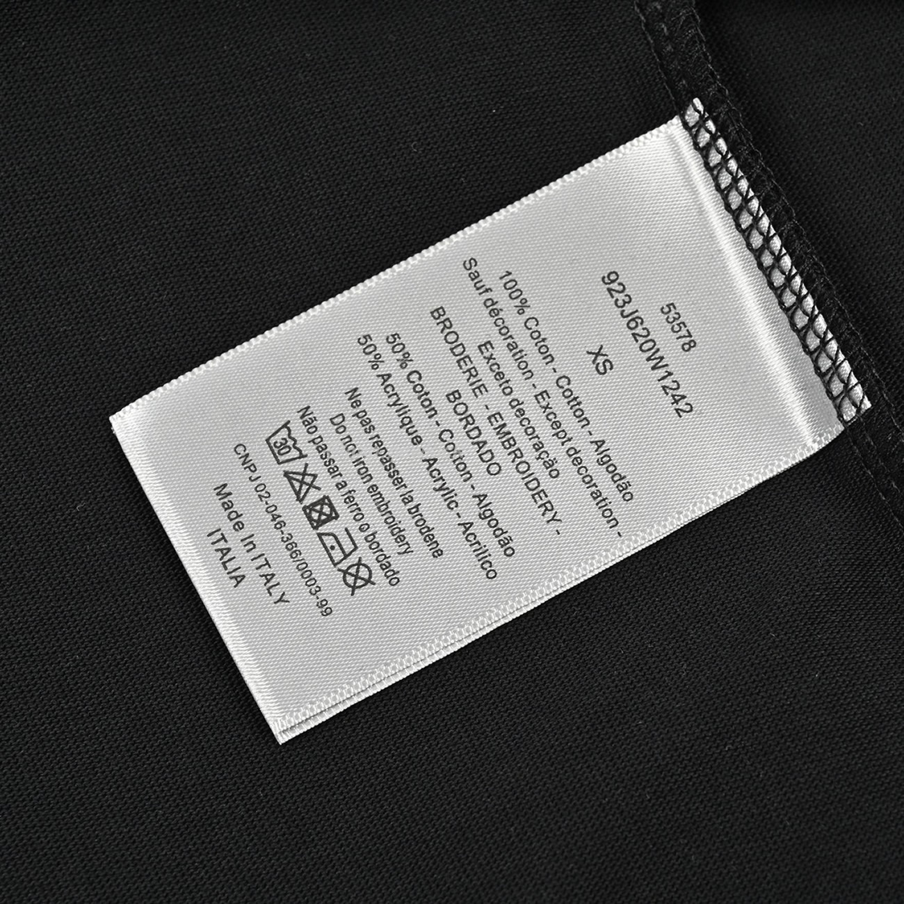Dior 24ss Pin Logo Contrasting Embroidered Short Sleeved T Shirt (11) - www.newkick.org